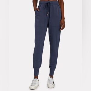 Intermix Andrea Blue Cotton Terry Joggers!, size S. Great condition.